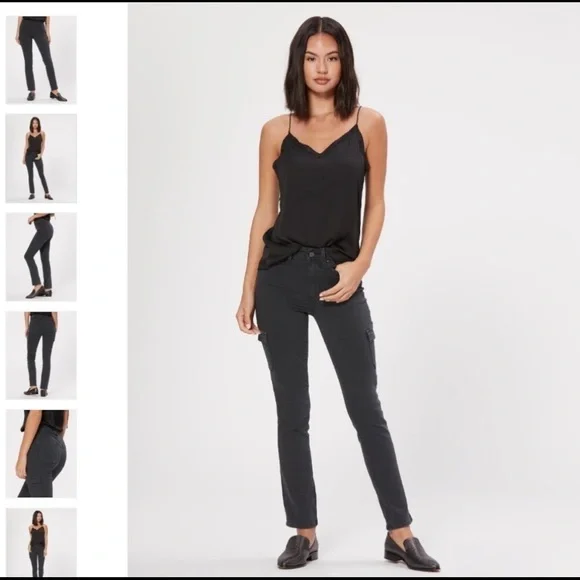 Page Vintage Midnight Green jeans - Picture 2 of 16